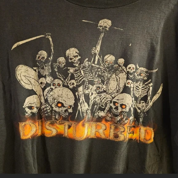 Pre-owned Disturbed 2006 T-shirt, Men's XL